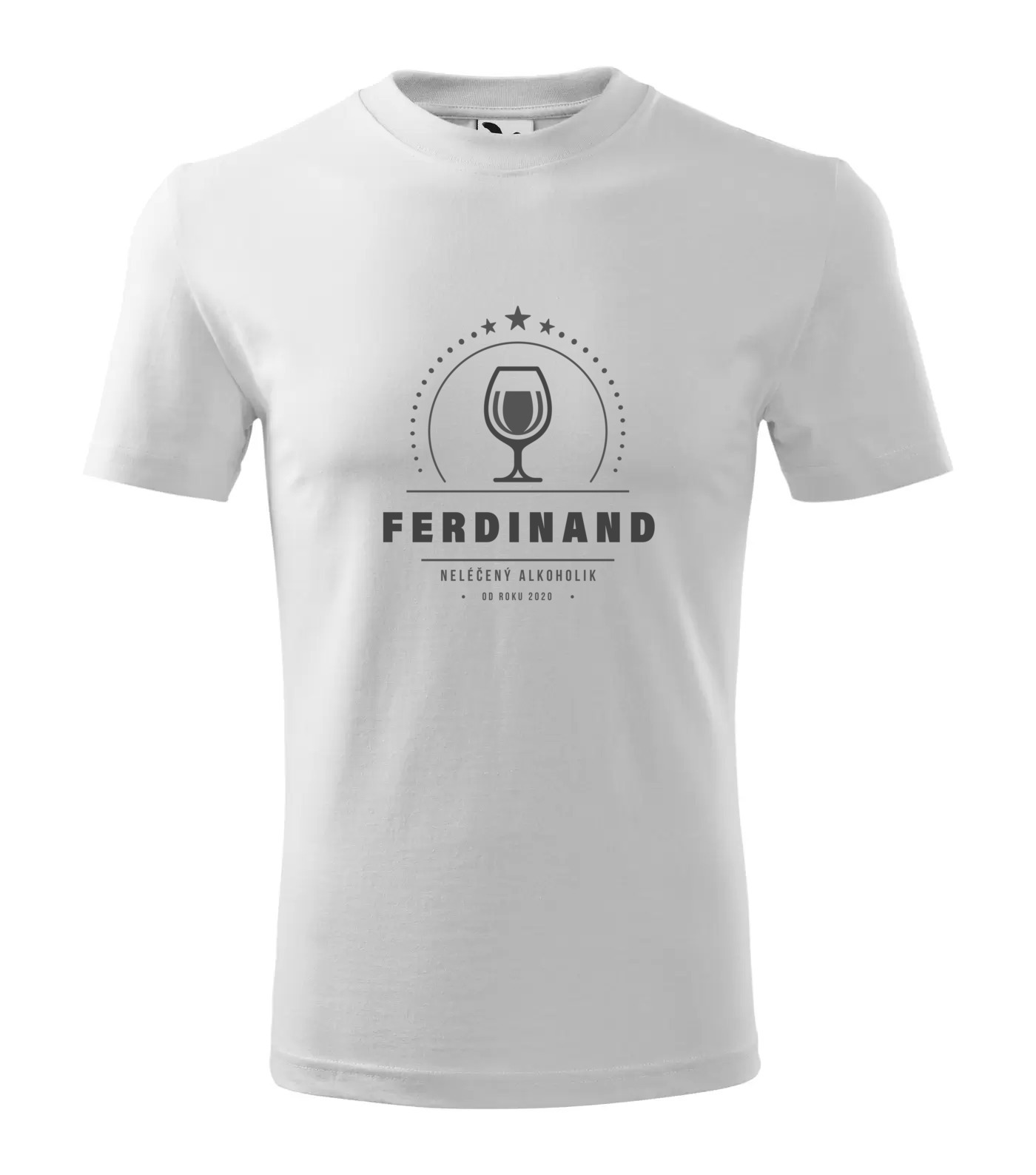 Tričko Alkoholik Ferdinand