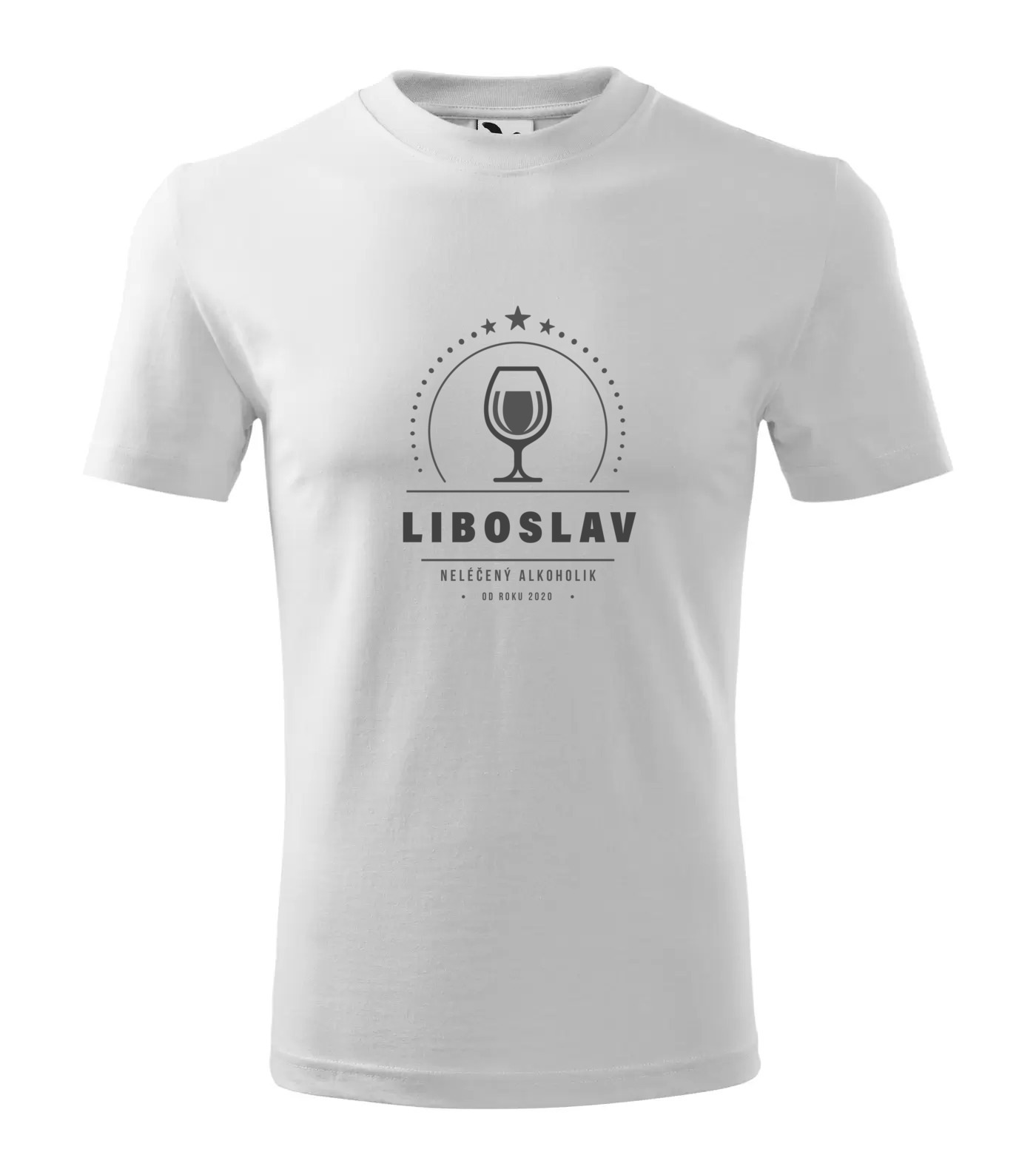 Tričko Alkoholik Liboslav