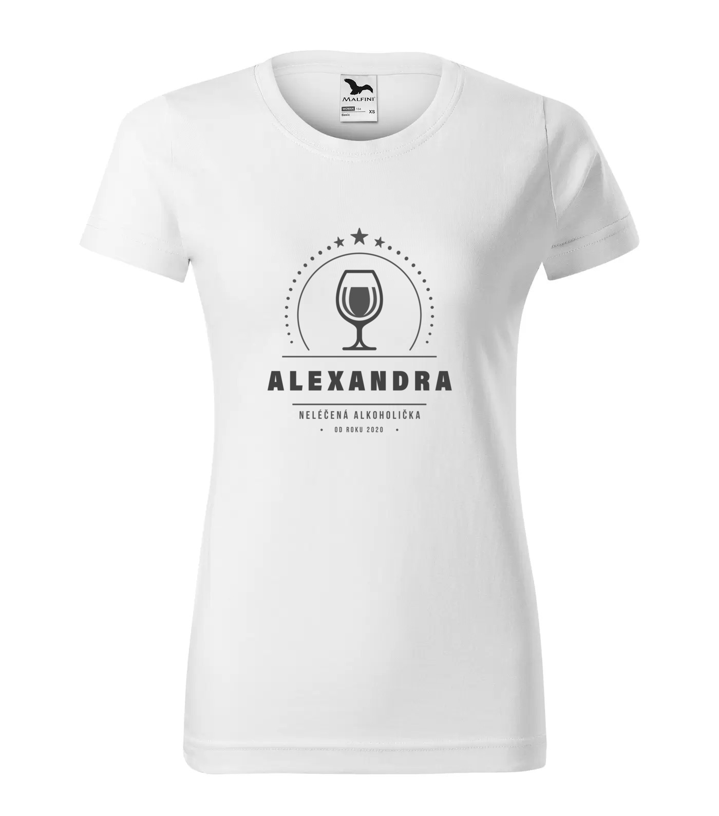 Tričko Alkoholička Alexandra
