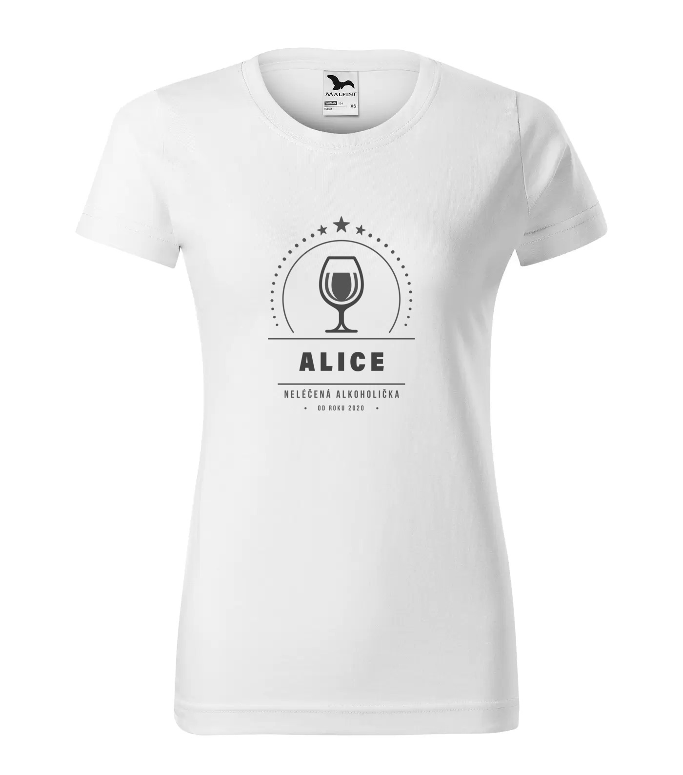 Tričko Alkoholička Alice
