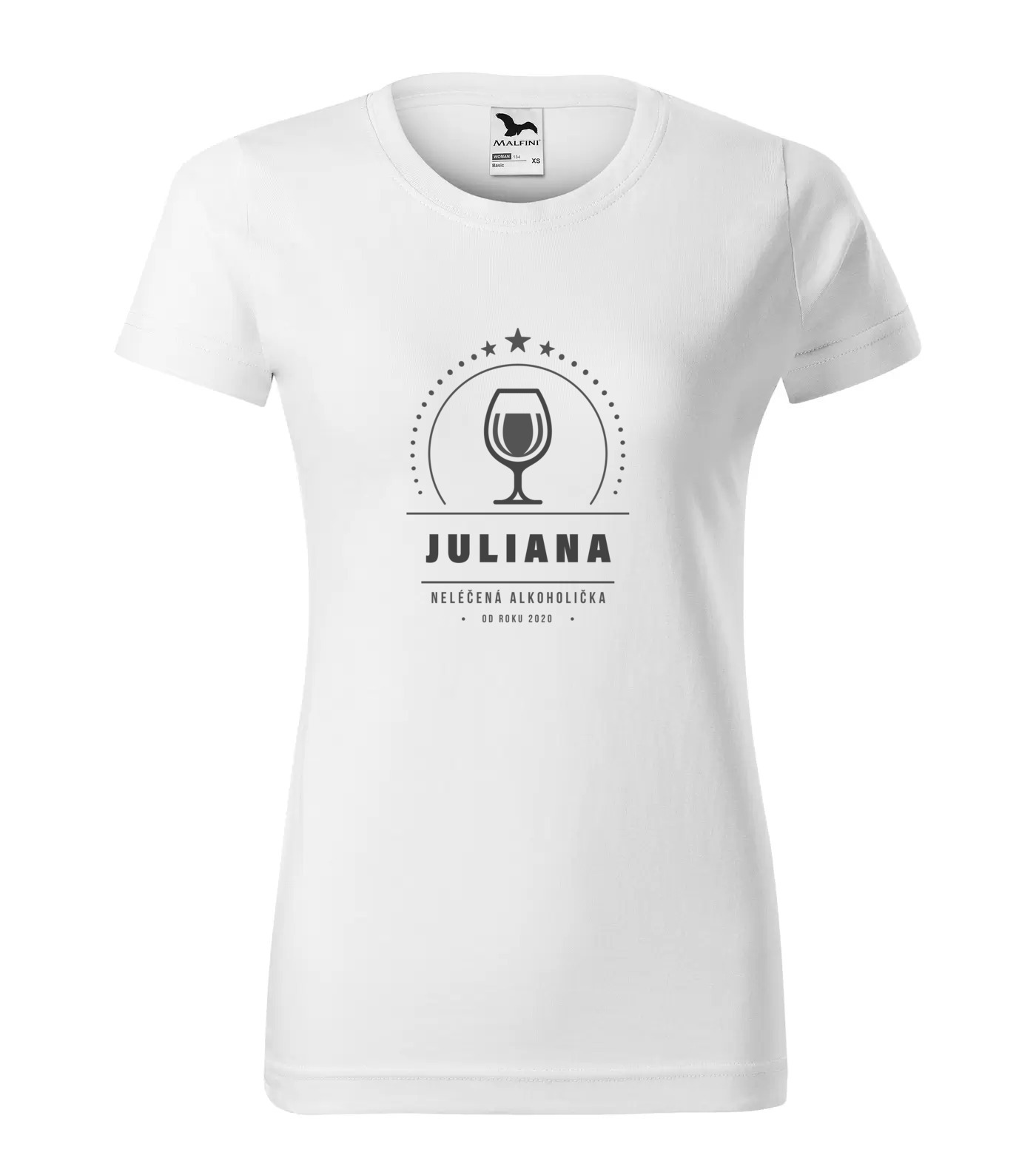 Tričko Alkoholička Juliana
