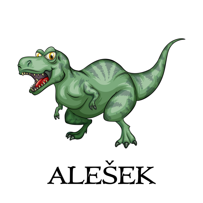 Tričko Dinosaurus Alešek