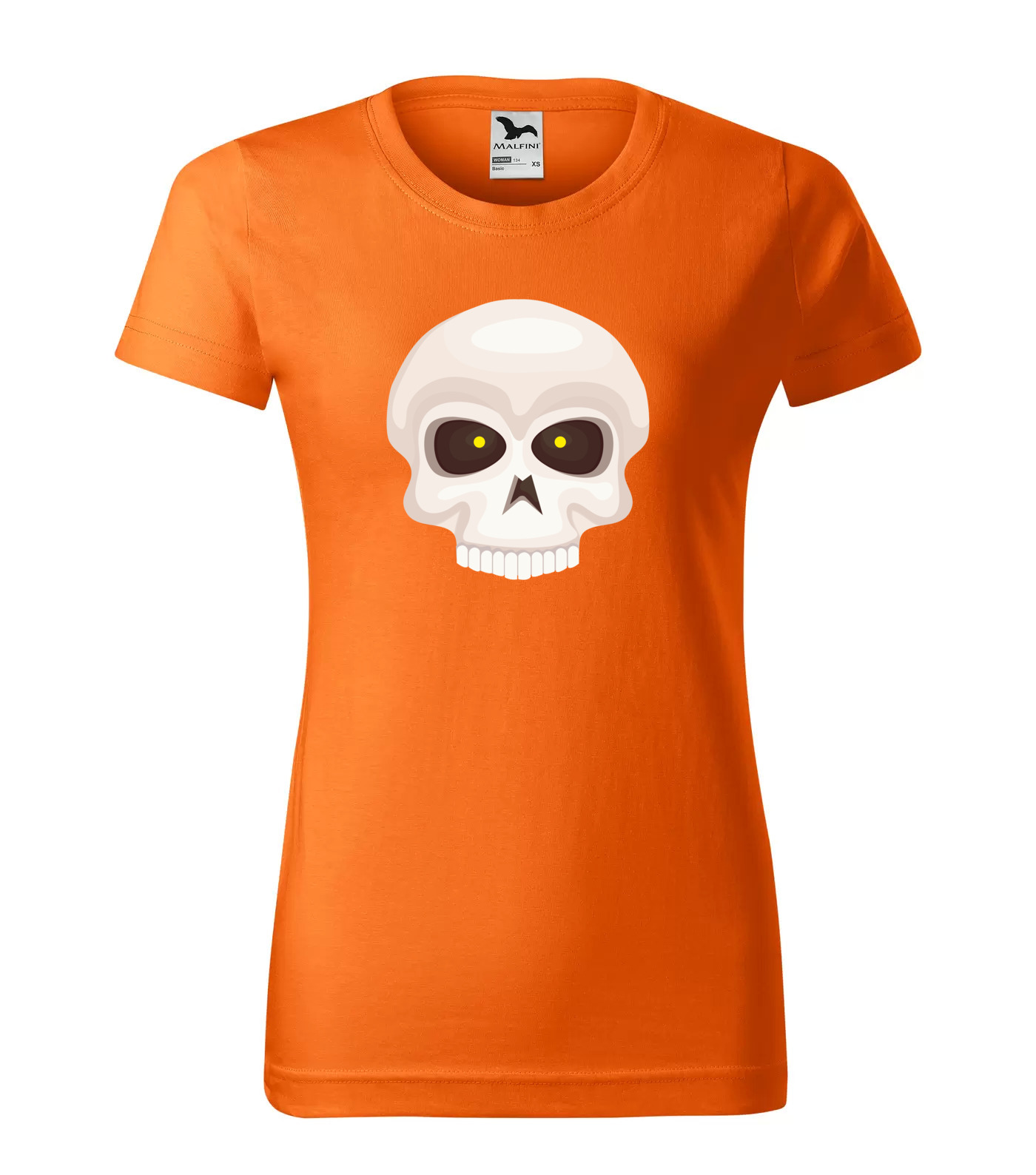 Tričko Halloween Lebka s pěkným chrupem