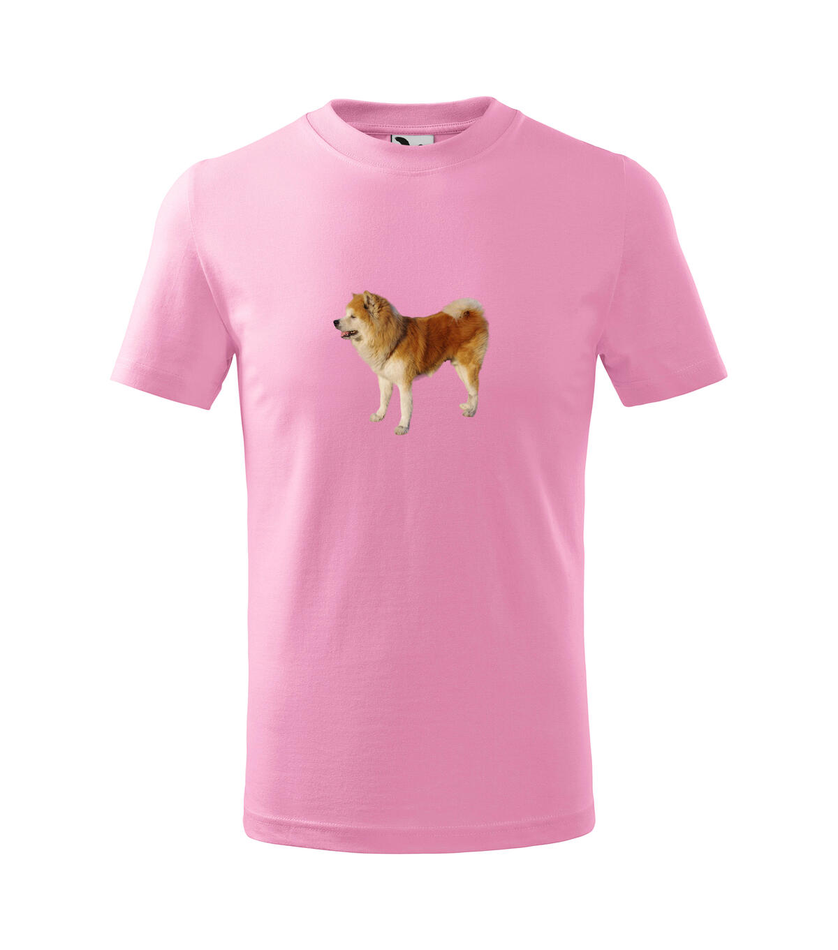 Tričko Akita Inu (134 cm) (Tričko Akita Inu (134 cm) BASIC Růžová)