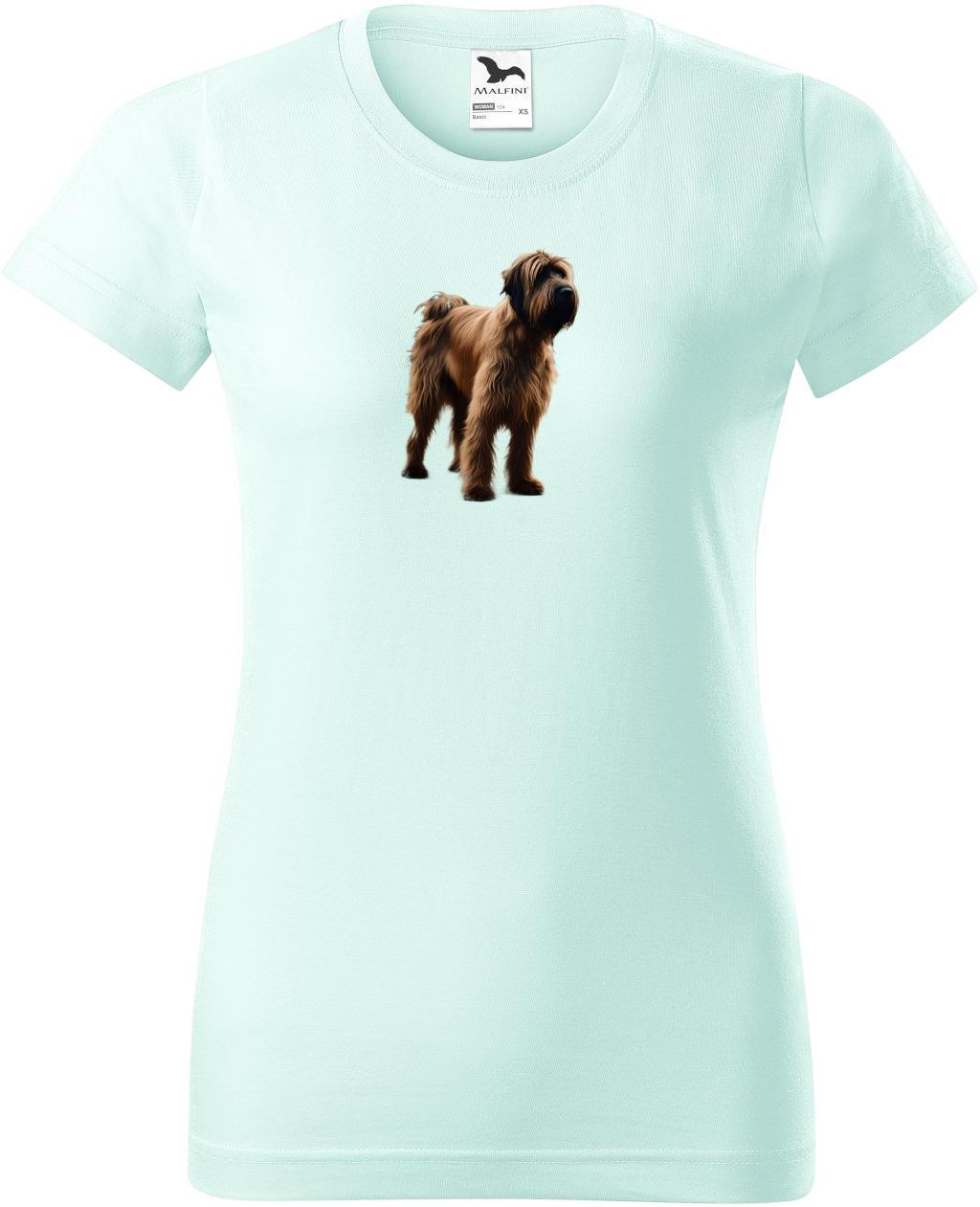 Dámské tričko Briard (2XL) (Tričko Briard (2XL)  frost)