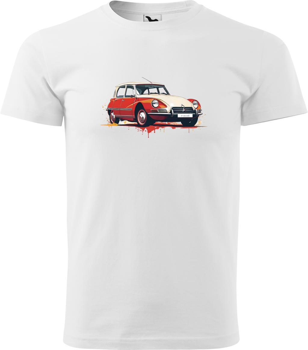 Pánské tričko Citroen (2XL) (Tričko Citroen (2XL)  bílá)