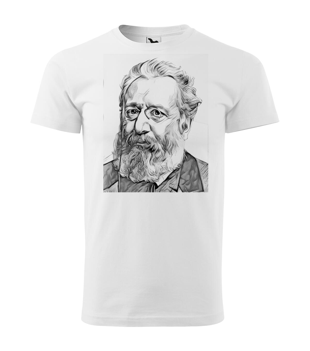 Tričko Jan Neruda  (3XL) (Tričko Jan Neruda  (3XL) BASIC Bílá)