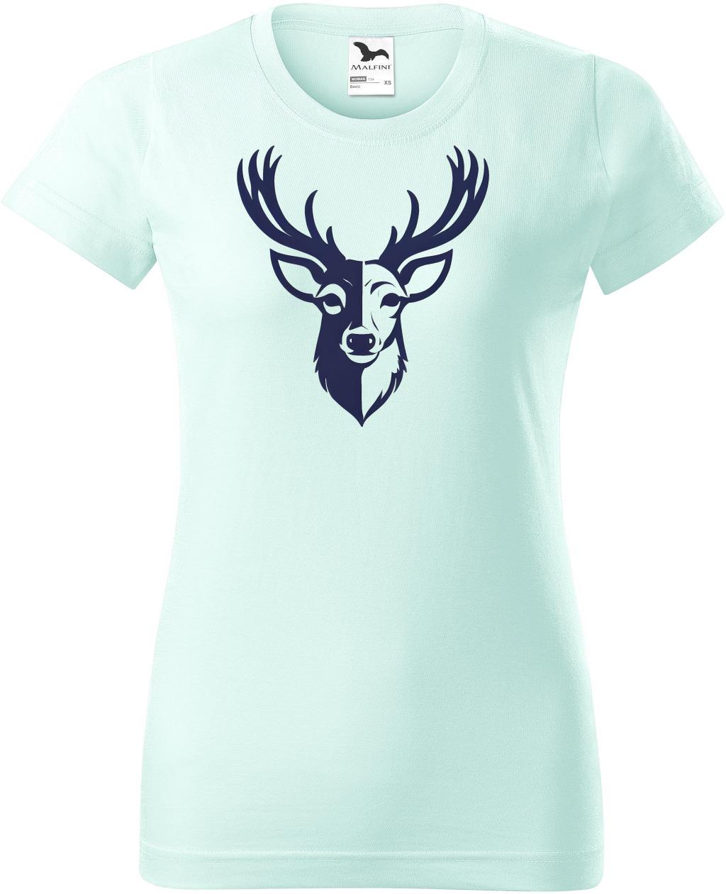 Dámské tričko Jelen logo (L) (Tričko Jelen logo (L)  frost)