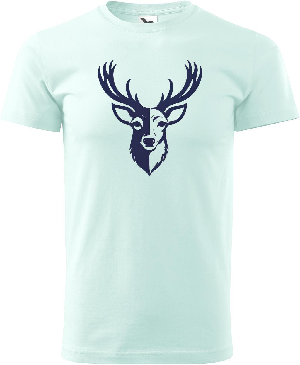 Pánské tričko Jelen logo (M) (Tričko Jelen logo (M)  frost)