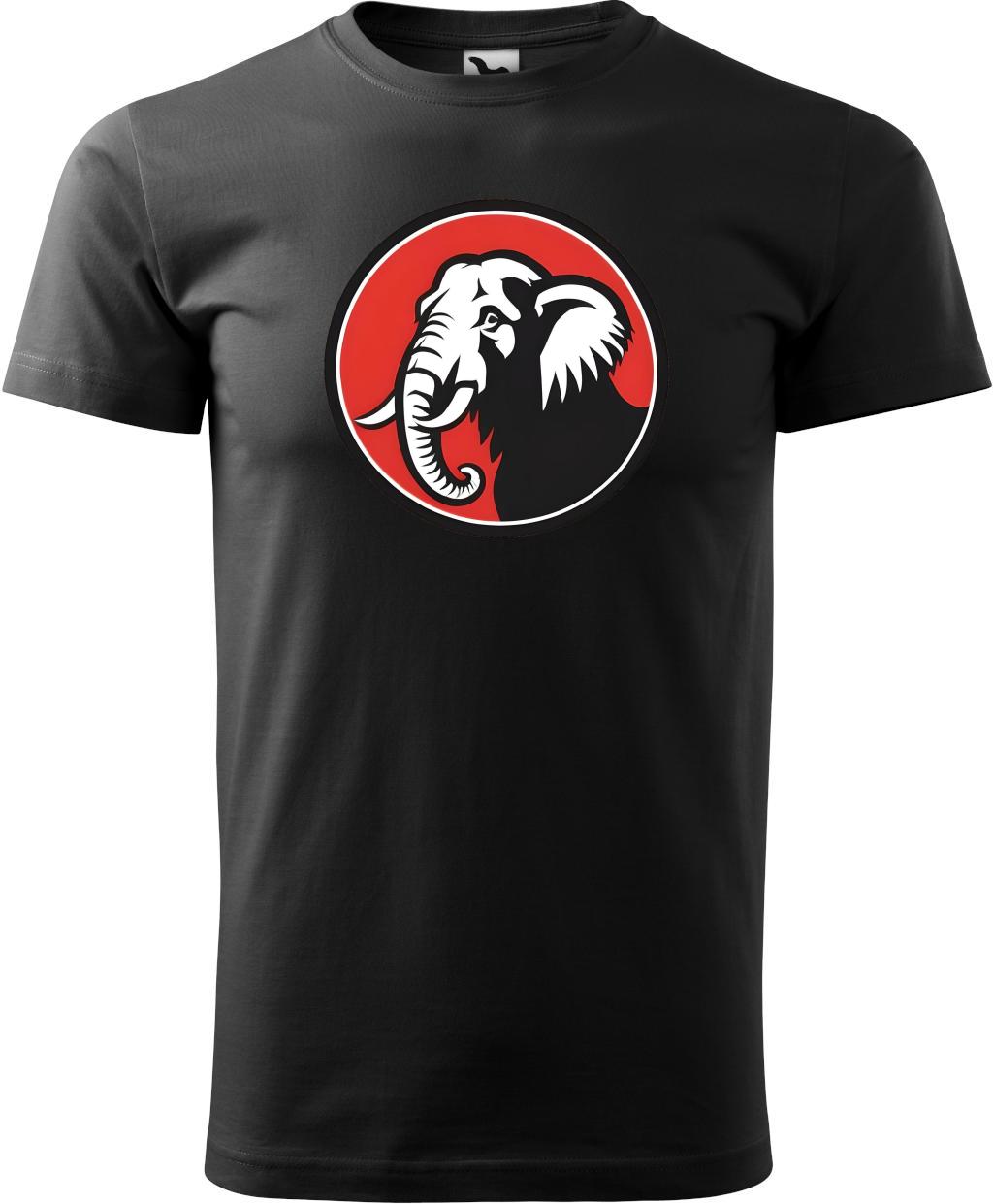Pánské tričko Mamut logo (L) (Tričko Mamut logo (L)  černá)