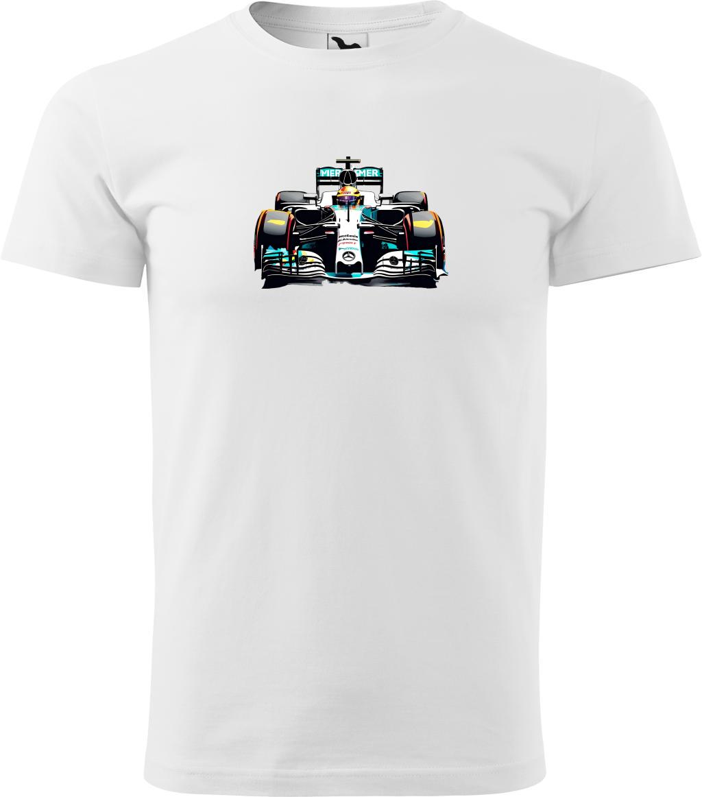 Pánské tričko Mercedes F1  (L) (Tričko Mercedes F1  (L)  bílá)