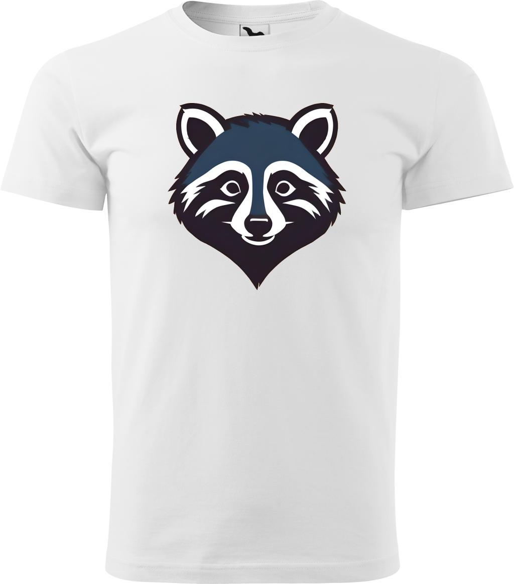 Pánské tričko Mýval logo (2XL) (Tričko Mýval logo (2XL)  bílá)