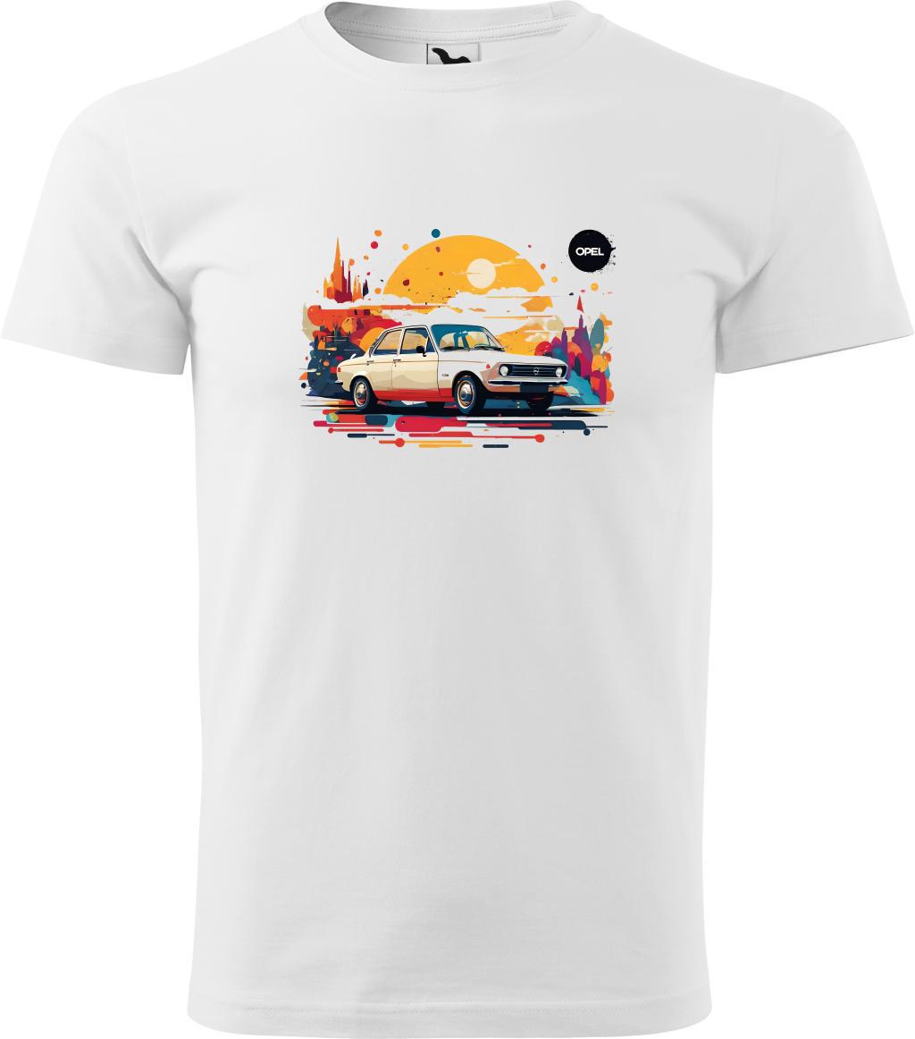 Pánské tričko Opel (XL) (Tričko Opel (XL)  bílá)