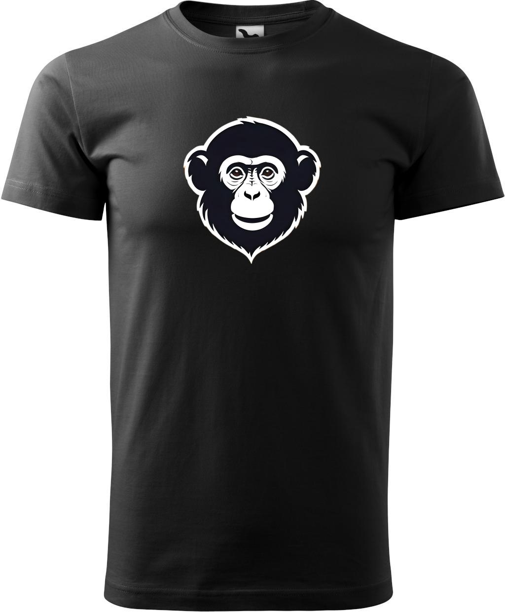 Pánské tričko Opička (3XL) (Tričko Opička (3XL)  černá)