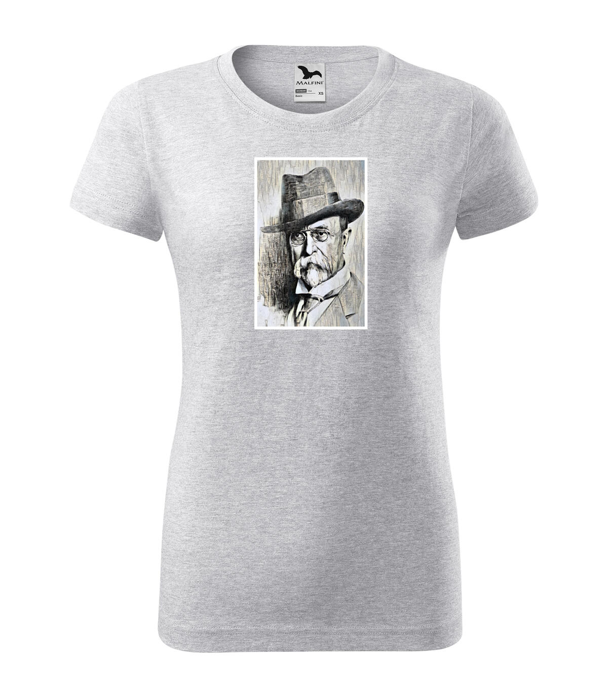Tričko Tomáš Garrigue Masaryk klobouk dámské