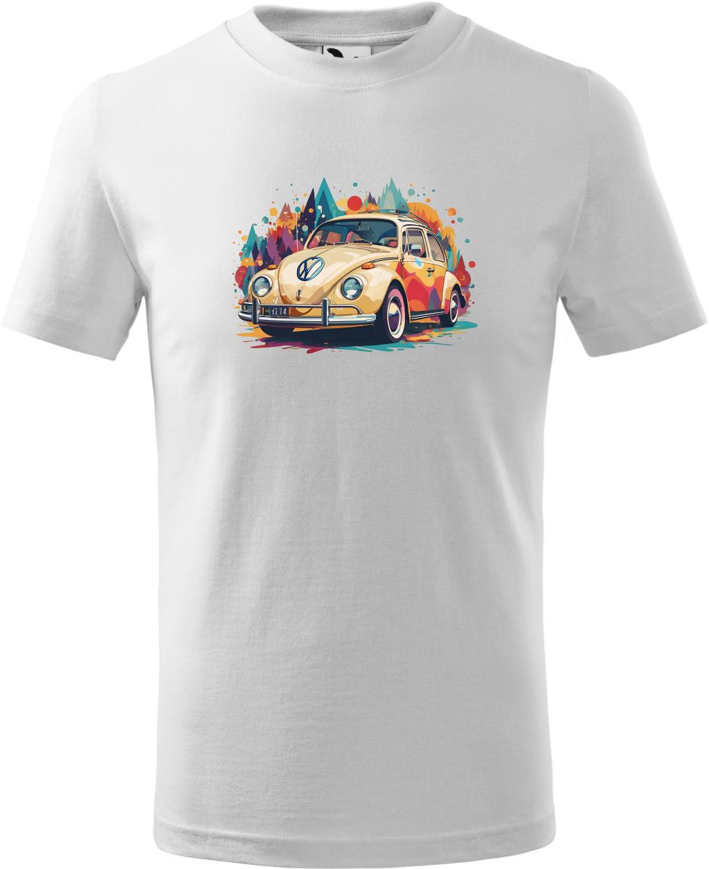 Dětské tričko VW Brouk (XS) (Tričko VW Brouk (XS)  bílá)